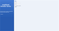 Desktop Screenshot of activationservice.installshield.com